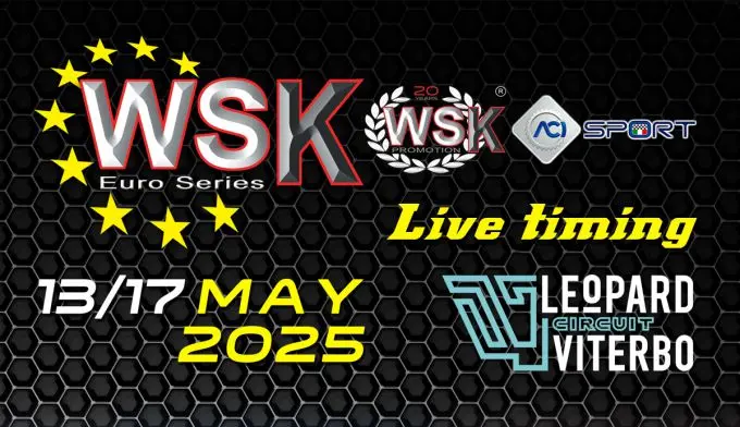 wsk euro series 1 viterbo 2025 live timing 1