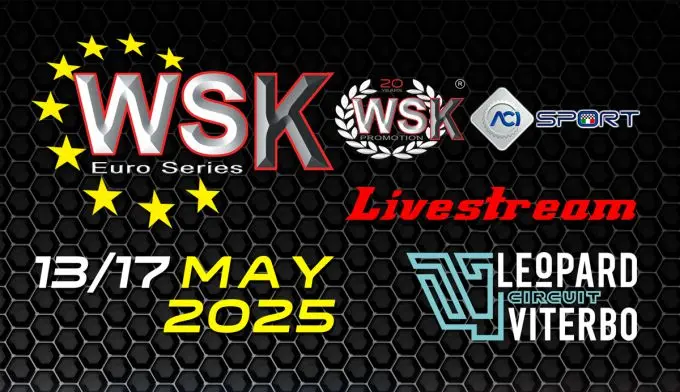 wsk euro series 1 viterbo 2025 livestream