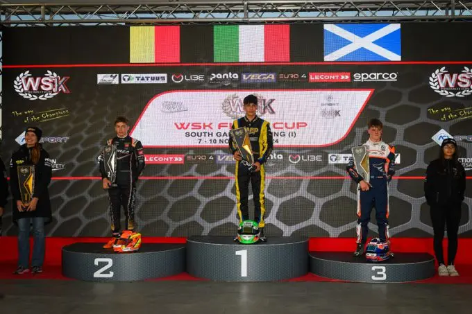 wsk final cup rd1 lonato ok podium ph sportinphoto ni5 8767