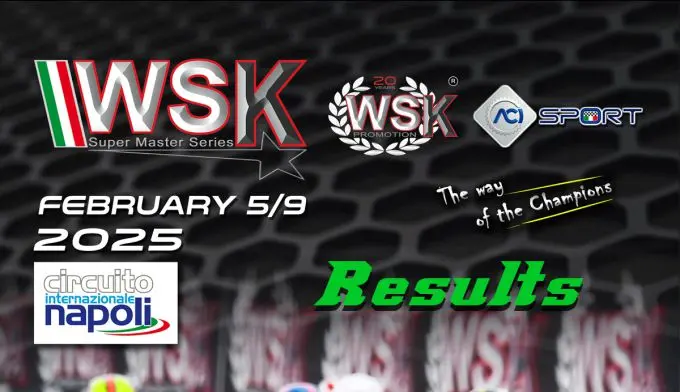wsk super master series 2025 2 results