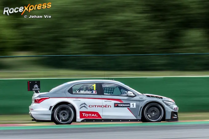 yvan muller wtcc spa francorchamps pole