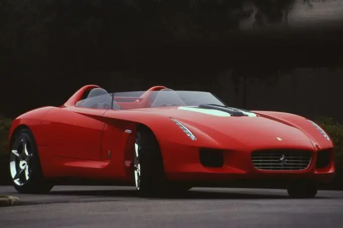 zeldzame one off ferrari pininfarina rossa naar international amsterdam motor show