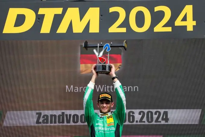zo11 von platz 14 aus fuhr marco wittmann zum sieg 20240609 dtm r2 10