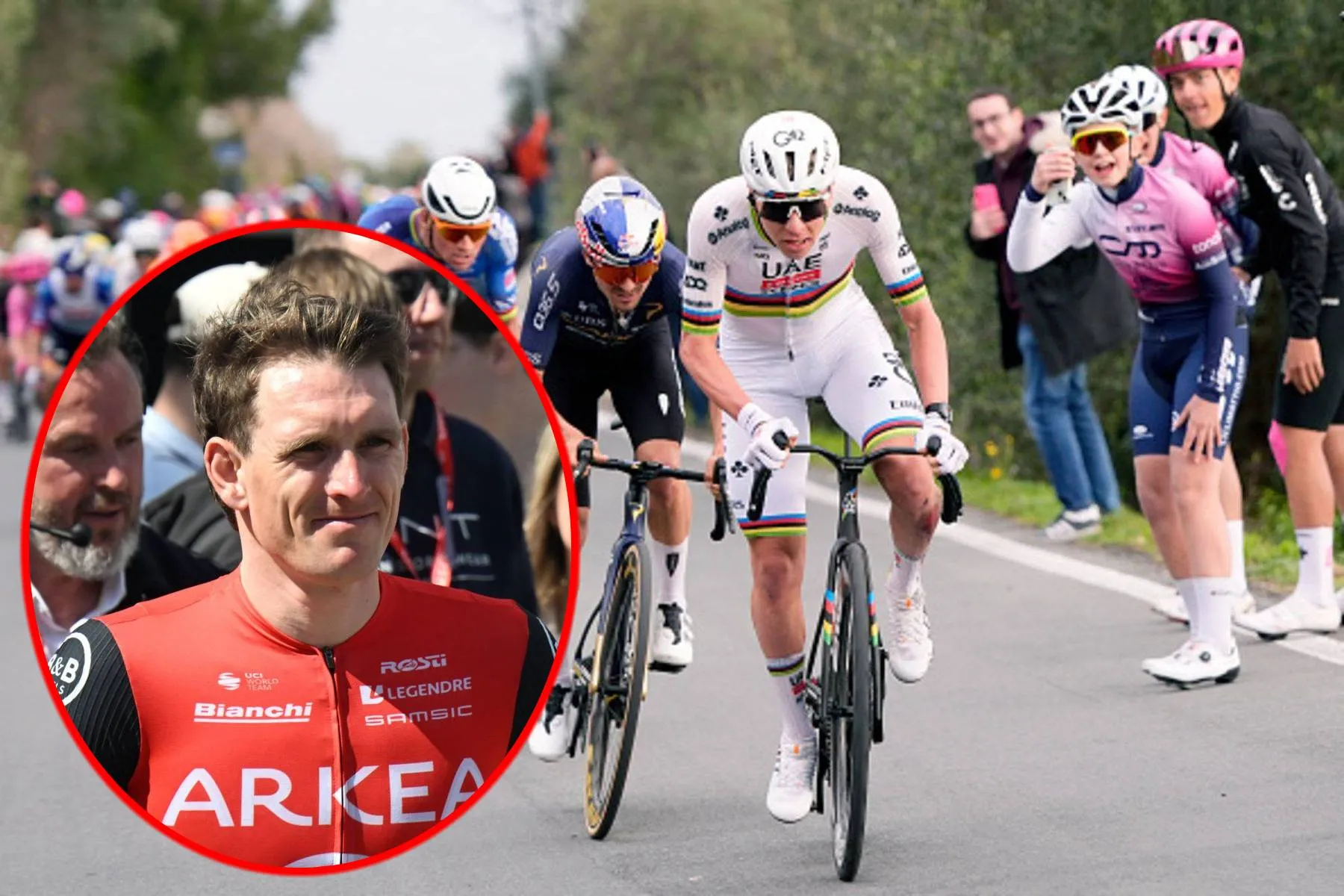 Collage_TadejPogacarArnaudDemare