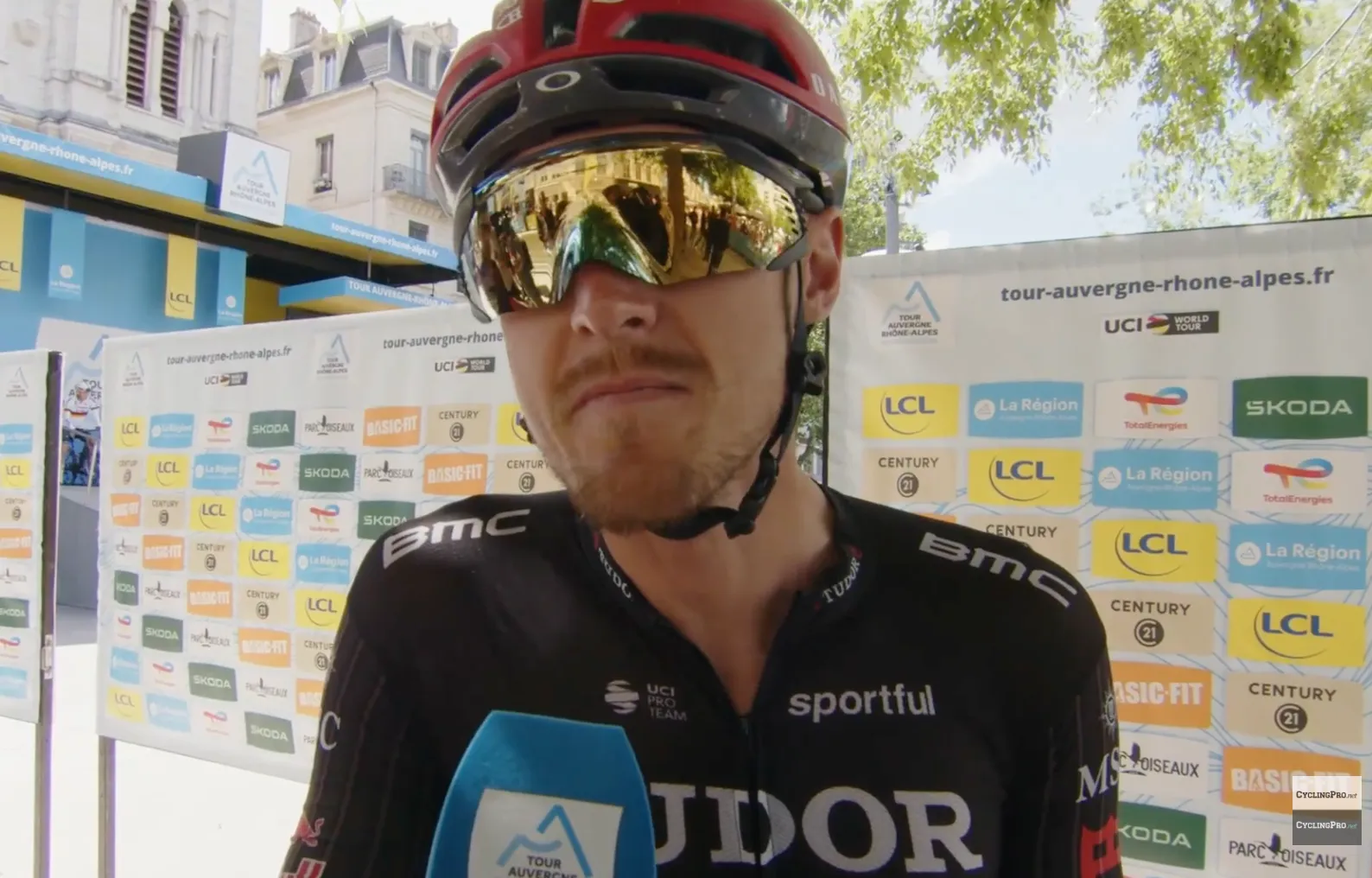 Matteo Trentin before stage 5