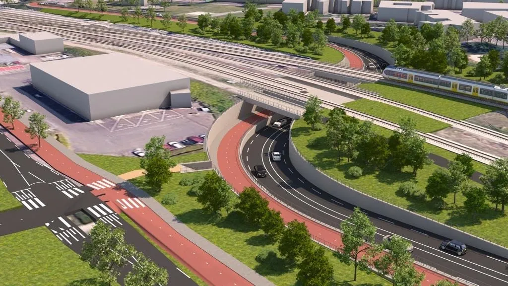 714 onderdoorgang vierpaardjes