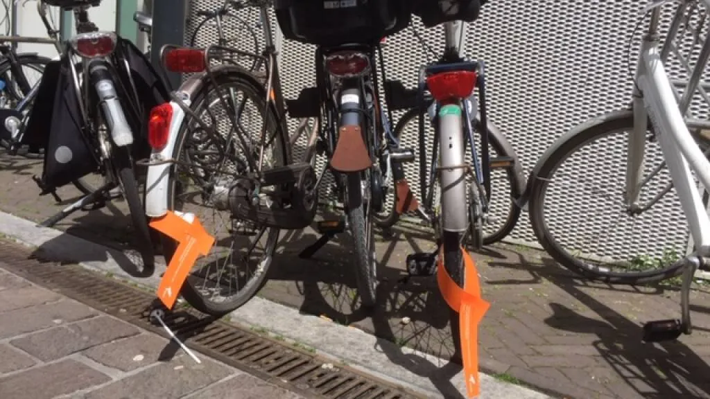 953 fietsen gelabeld