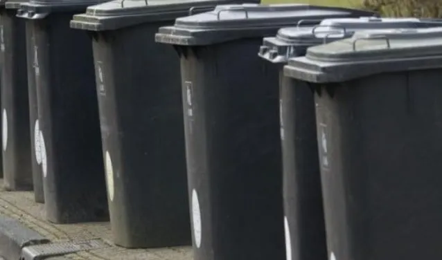 afvalcontainer grijs