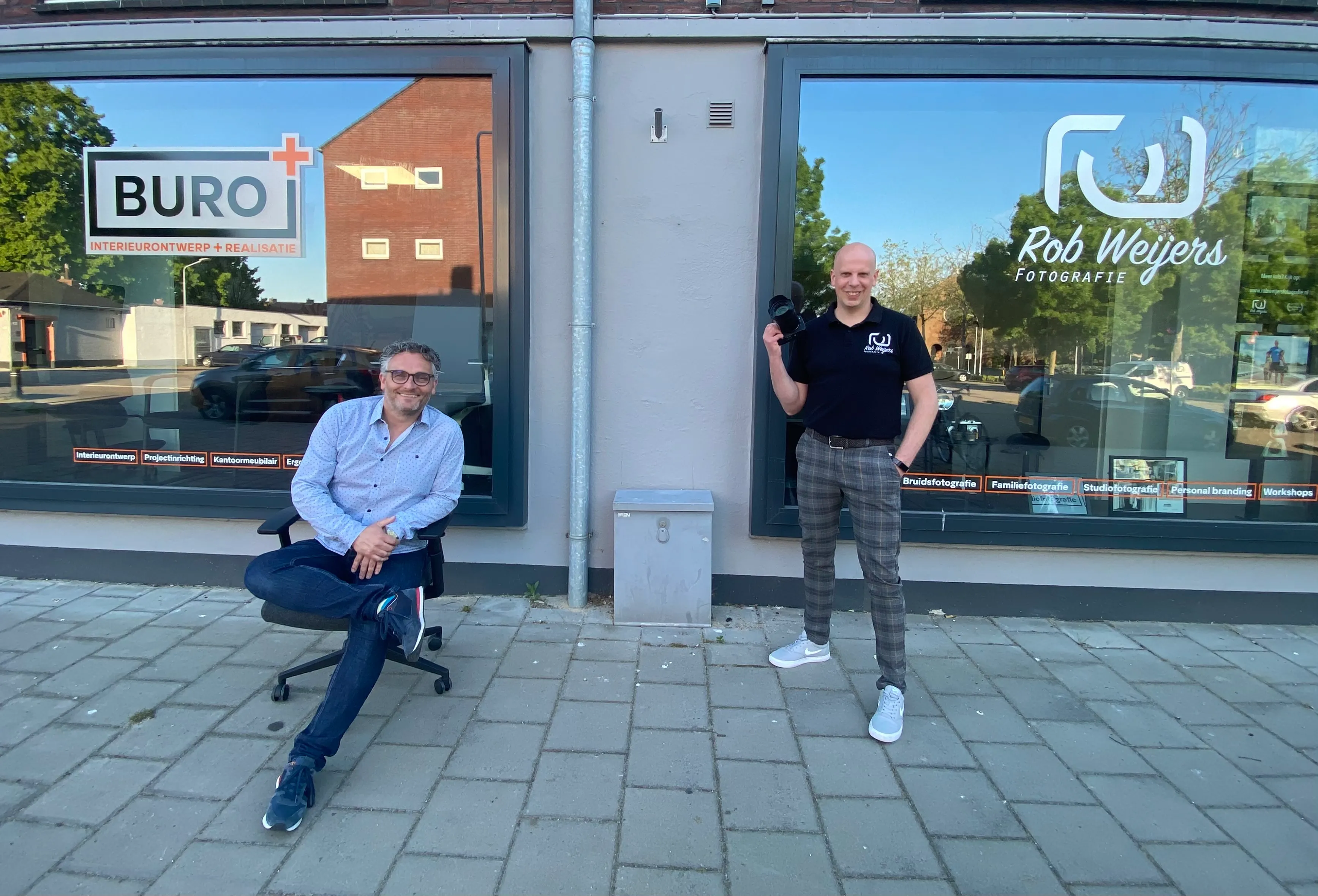 foto roger en rob