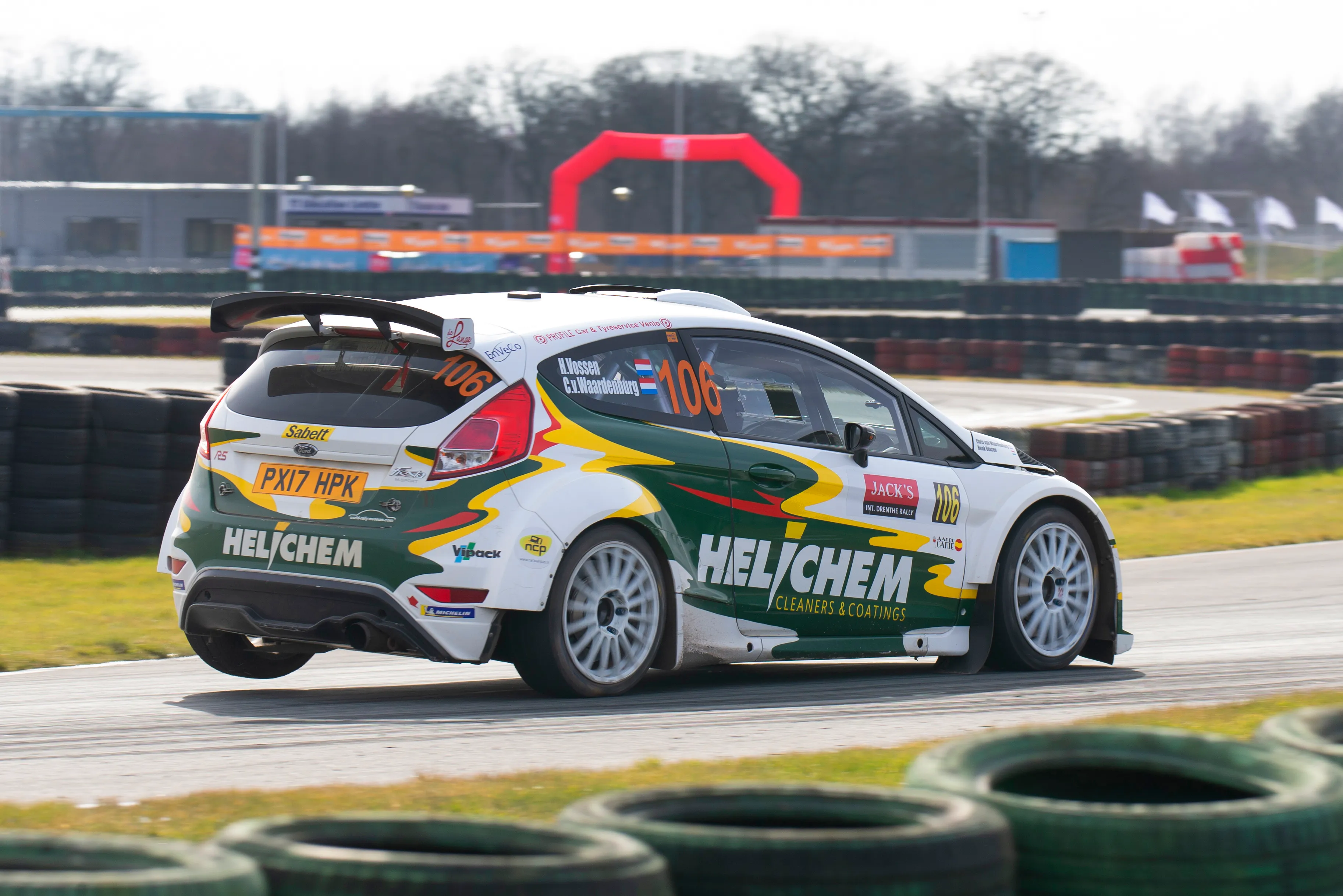 henk vossen in actie in de jacks drenthe rally