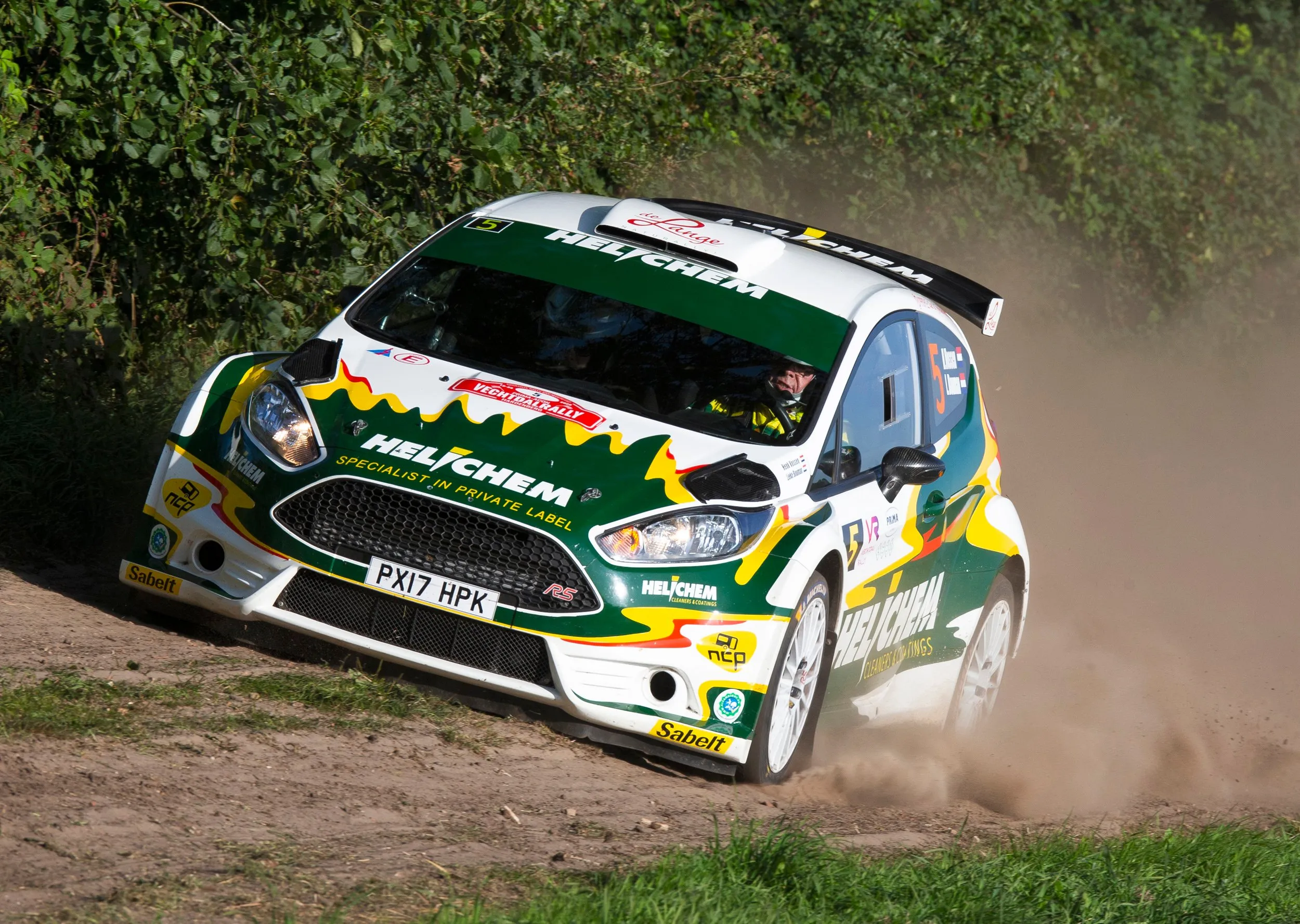 henk vossen in actie in de vechtdal rally