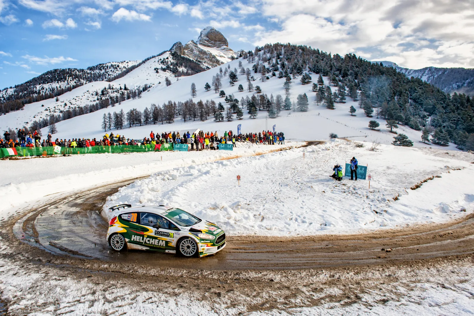 henk vossen in de rally van monte carlo 2018