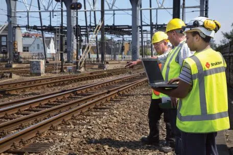 hitteschouw bij het spoor 1