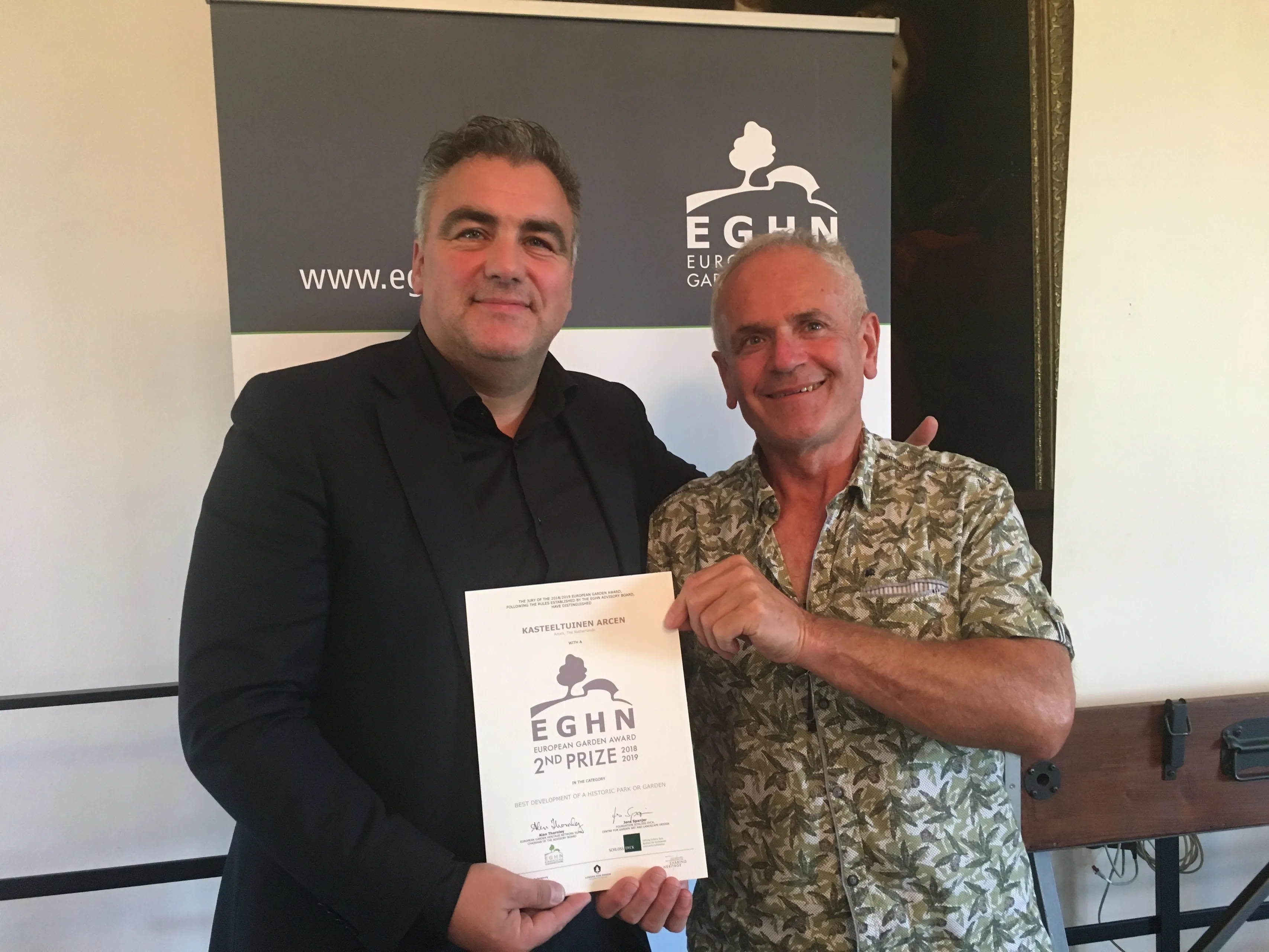 kasteeltuinenarcen europeangardenaward parkmanagerrobrambagsentuinbaashaylitjens