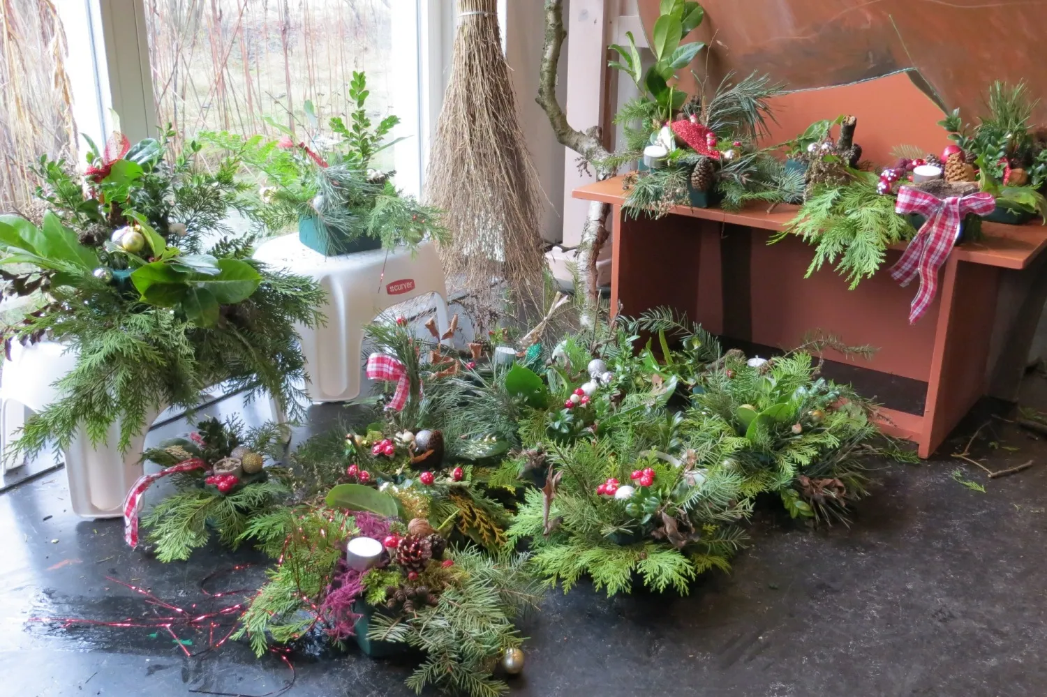 kerststukjes piet fleuren