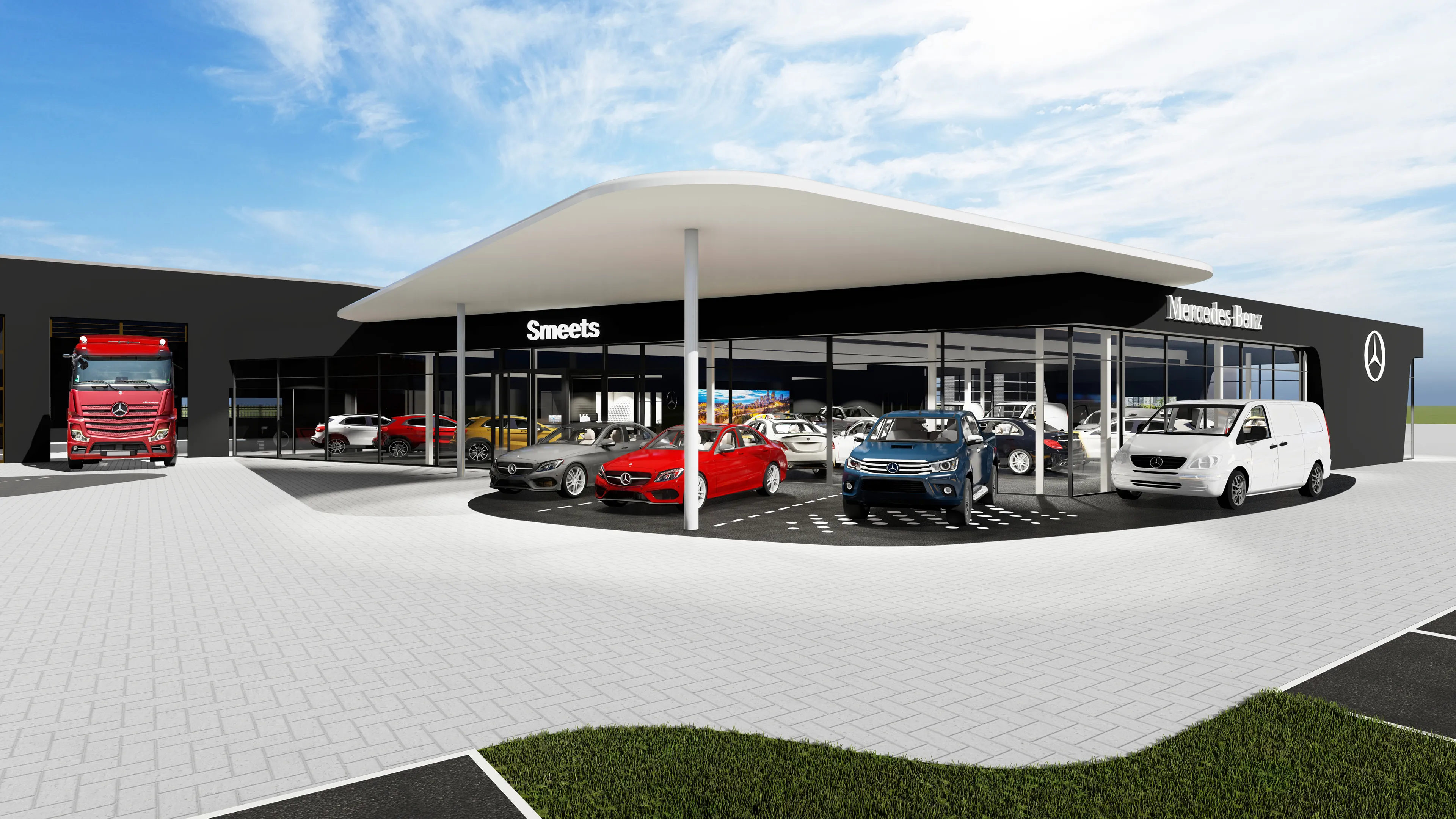 smeets autogroep showroom van de toekomst