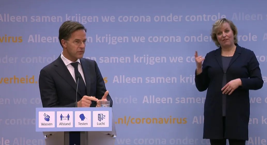 stilbeeld rutte 26 nov 2