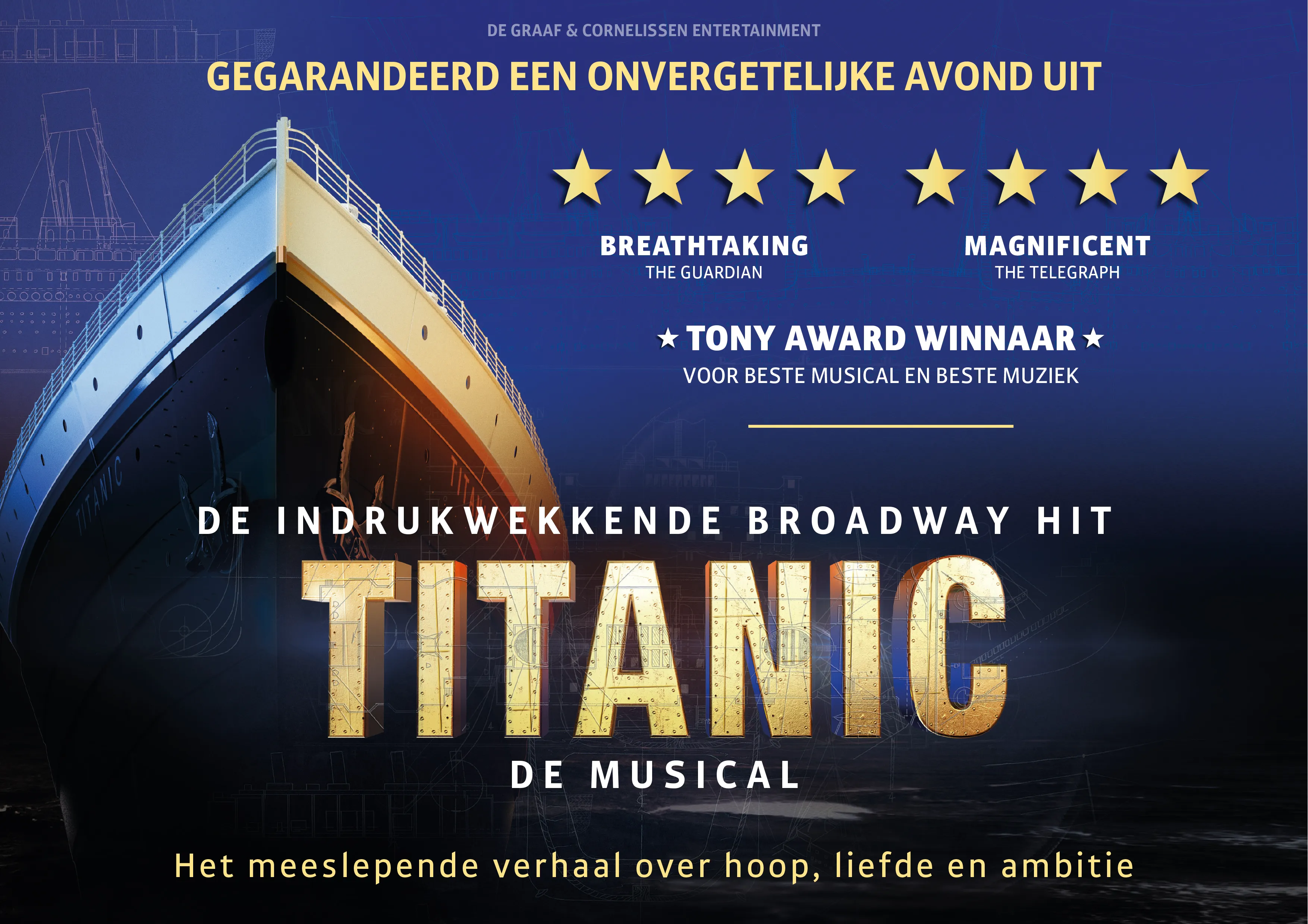 titanic musical a4 liggend