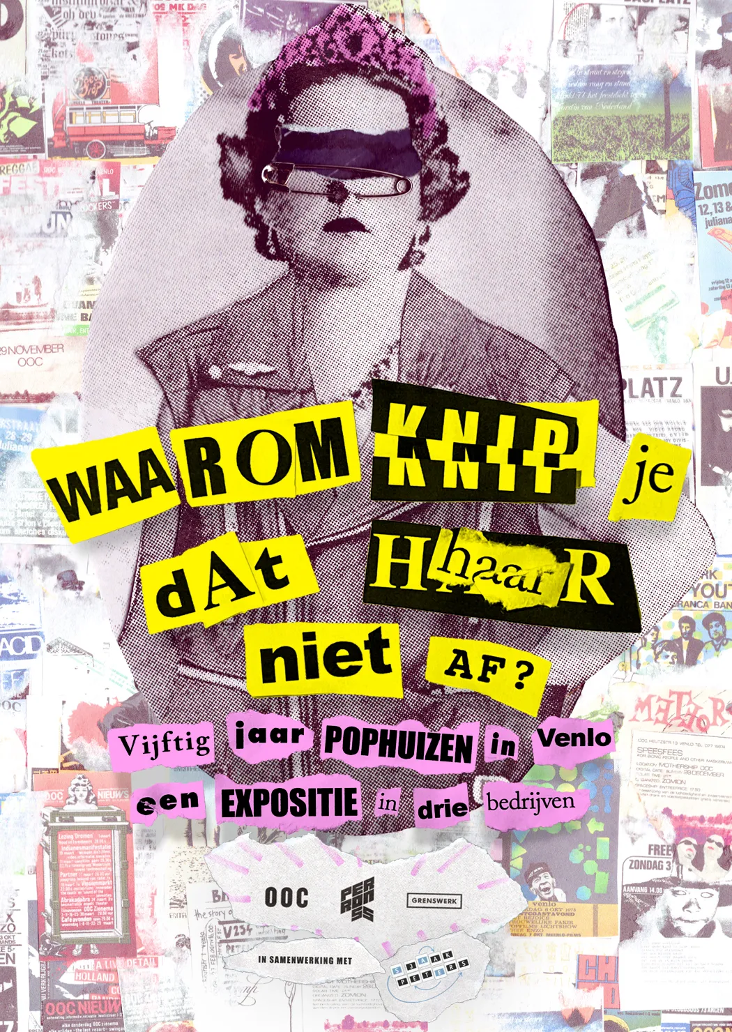 waarom knip je dat haar niet af poster web