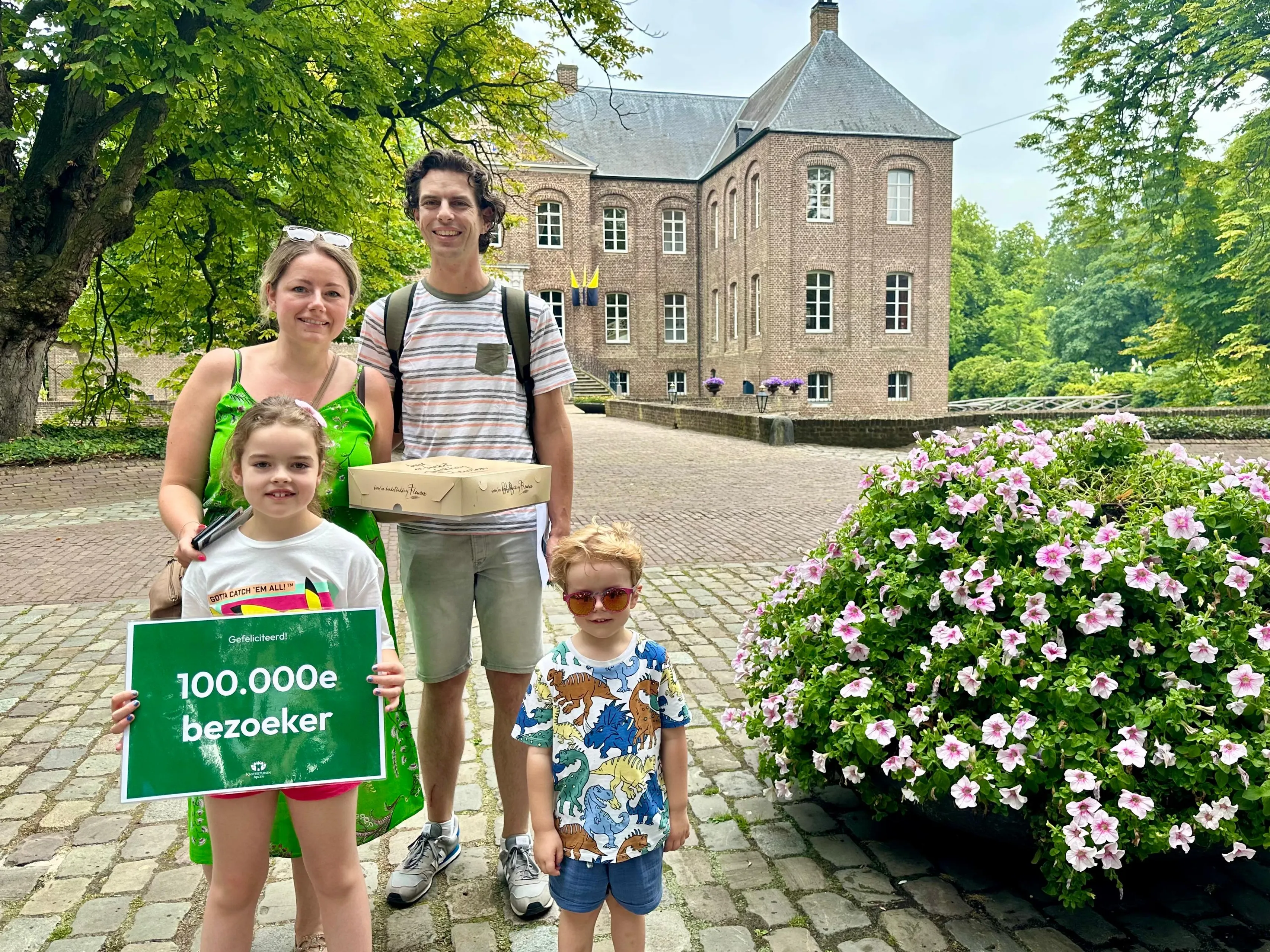 kasteeltuinenarcen 100000e bezoeker