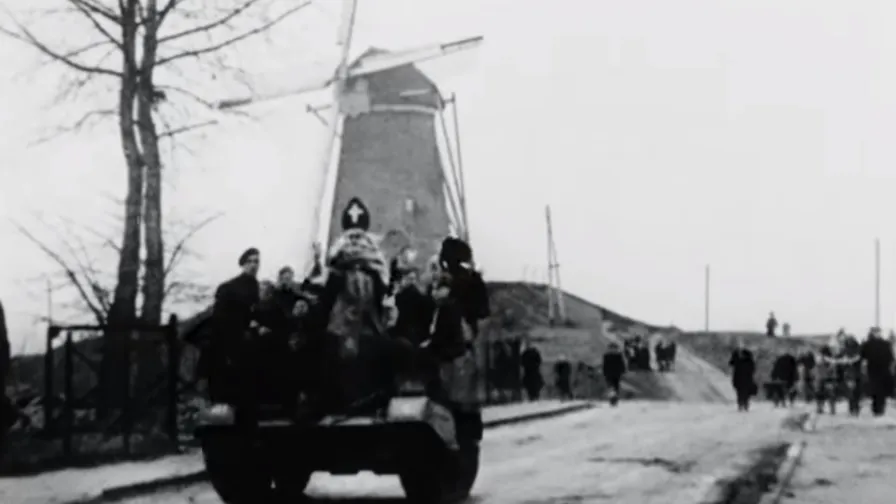 1944 sinterklaas canadese soldaten canadian army