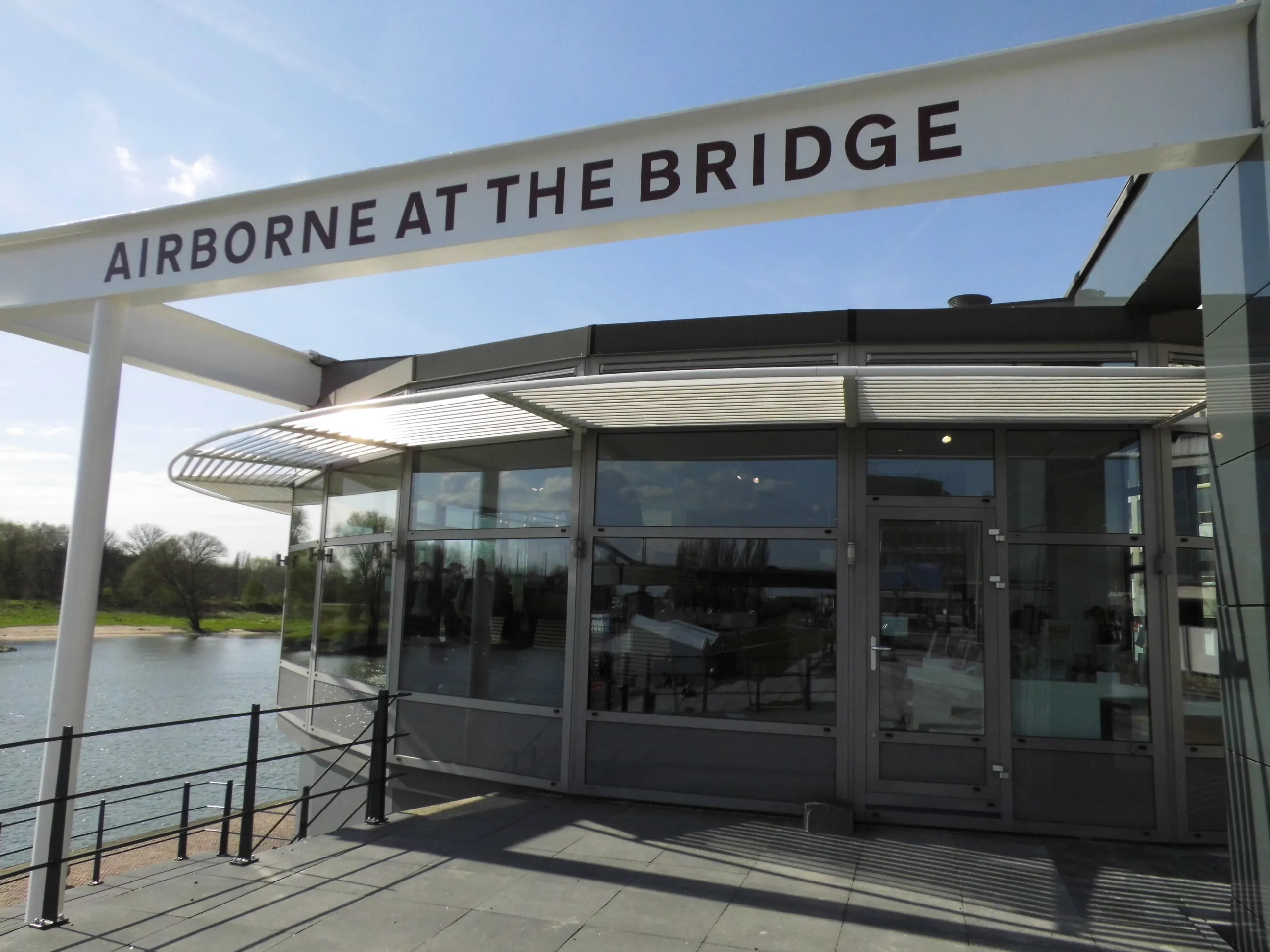 airborne at the bridge 13