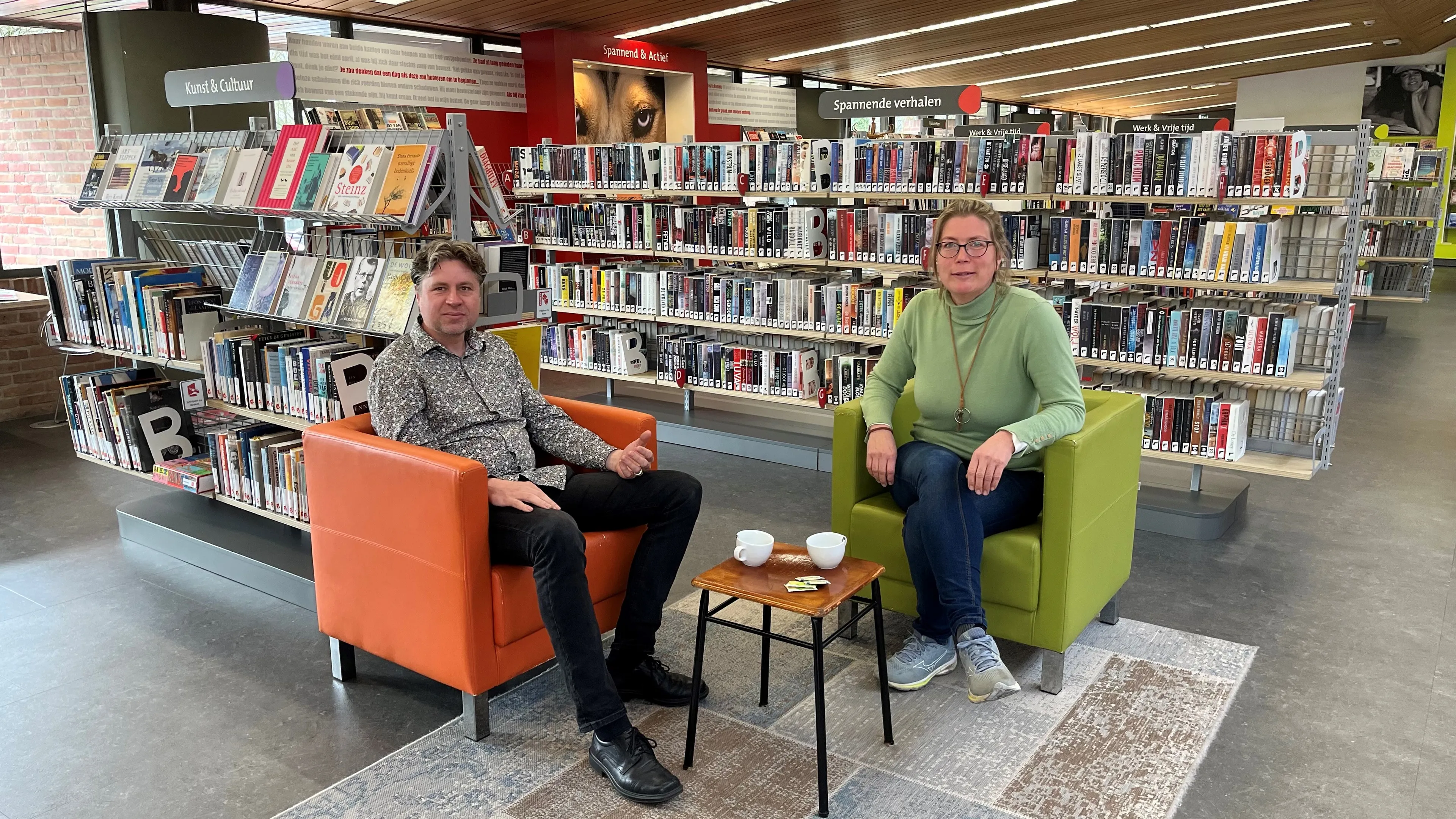doeko en olga in de bibliotheek oosterbeek