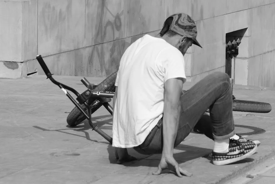 fiets vallen ben kerckx pixabay