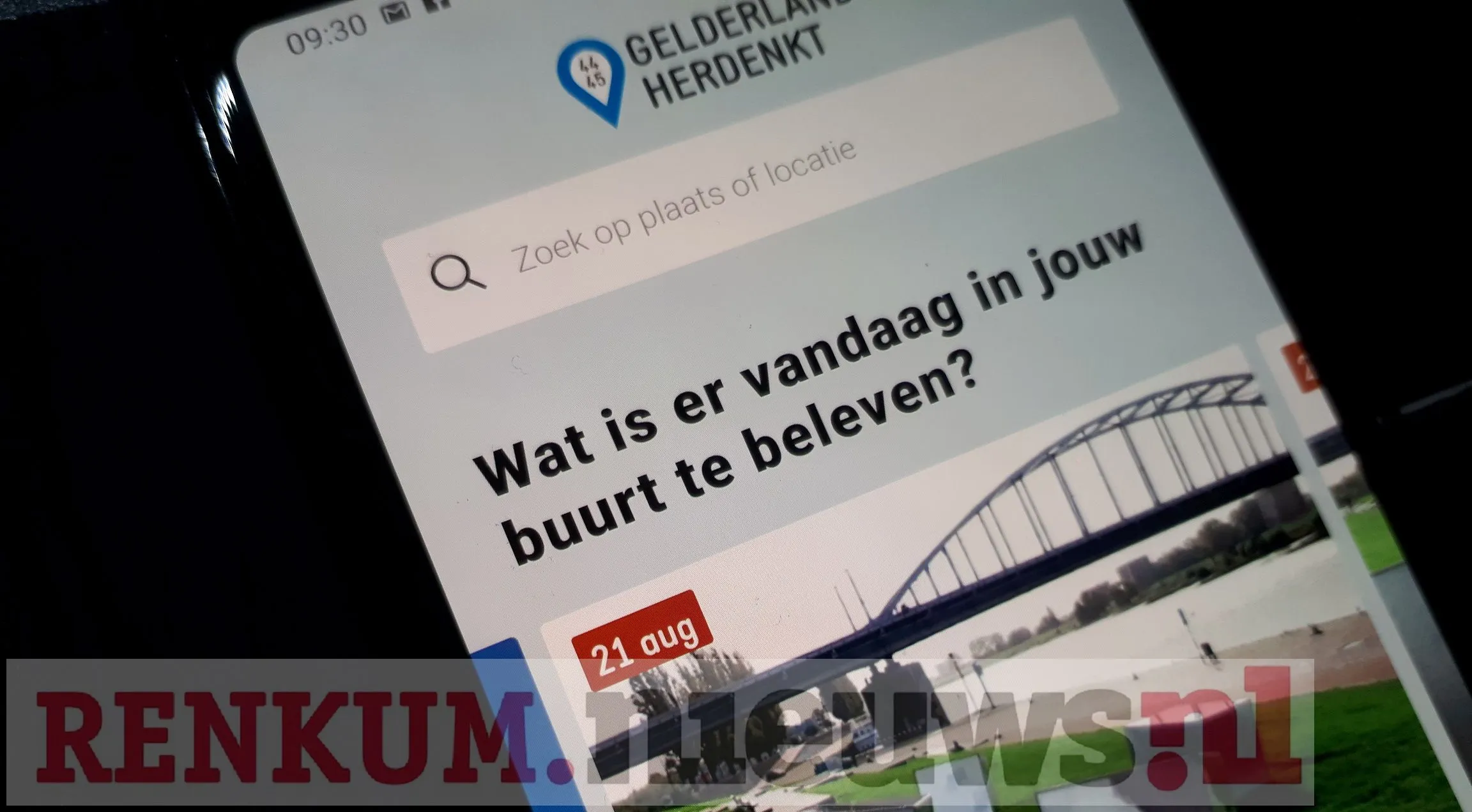 gelderland herdenkt app renkum