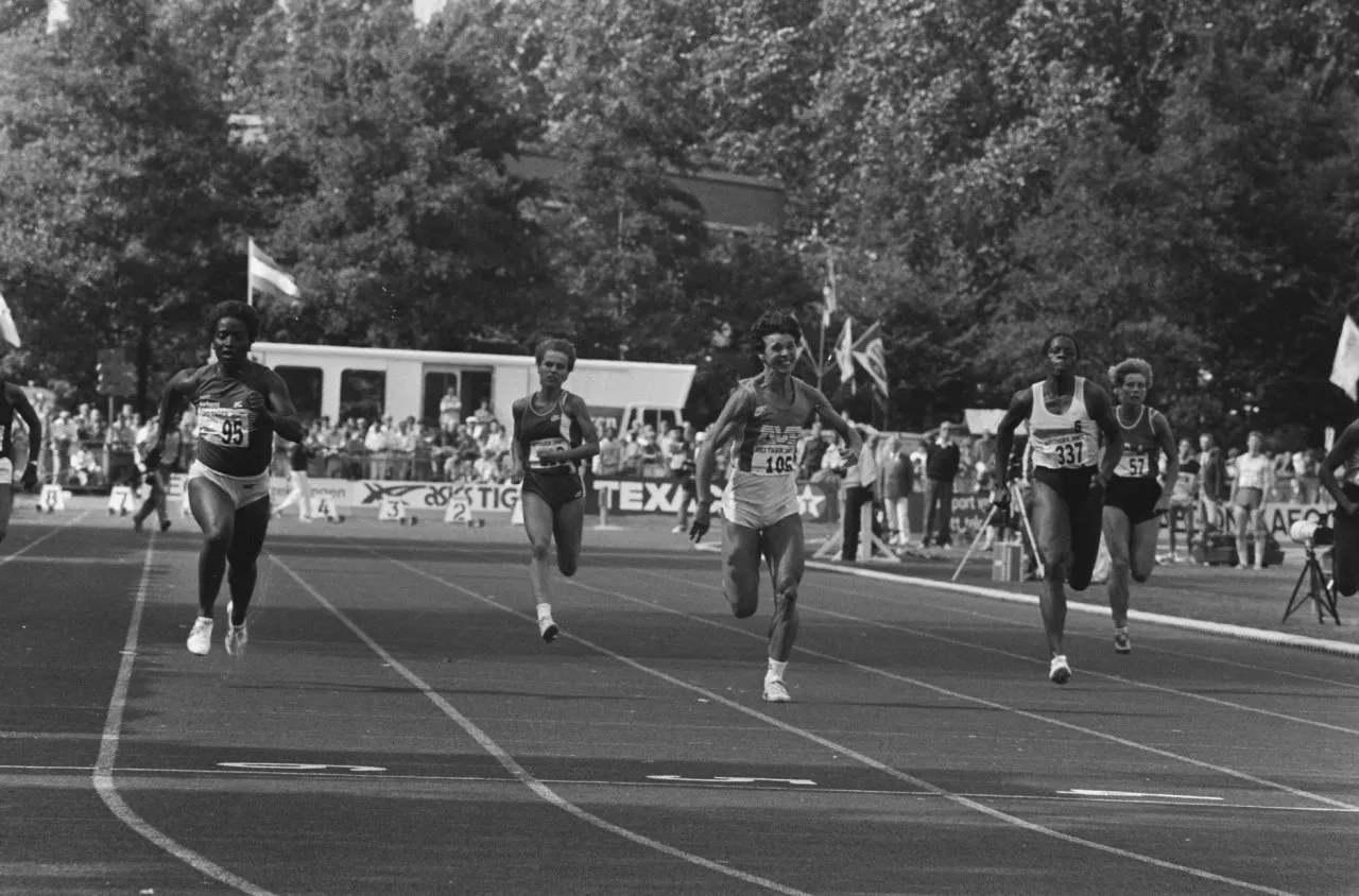 nelli cooman nk 100 meter 1986 rob bogaerts anefo wikimedia