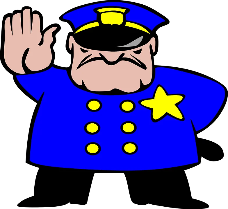 policeman clker free vector images pixabay