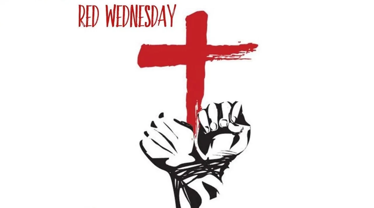 red wednesday tekening top