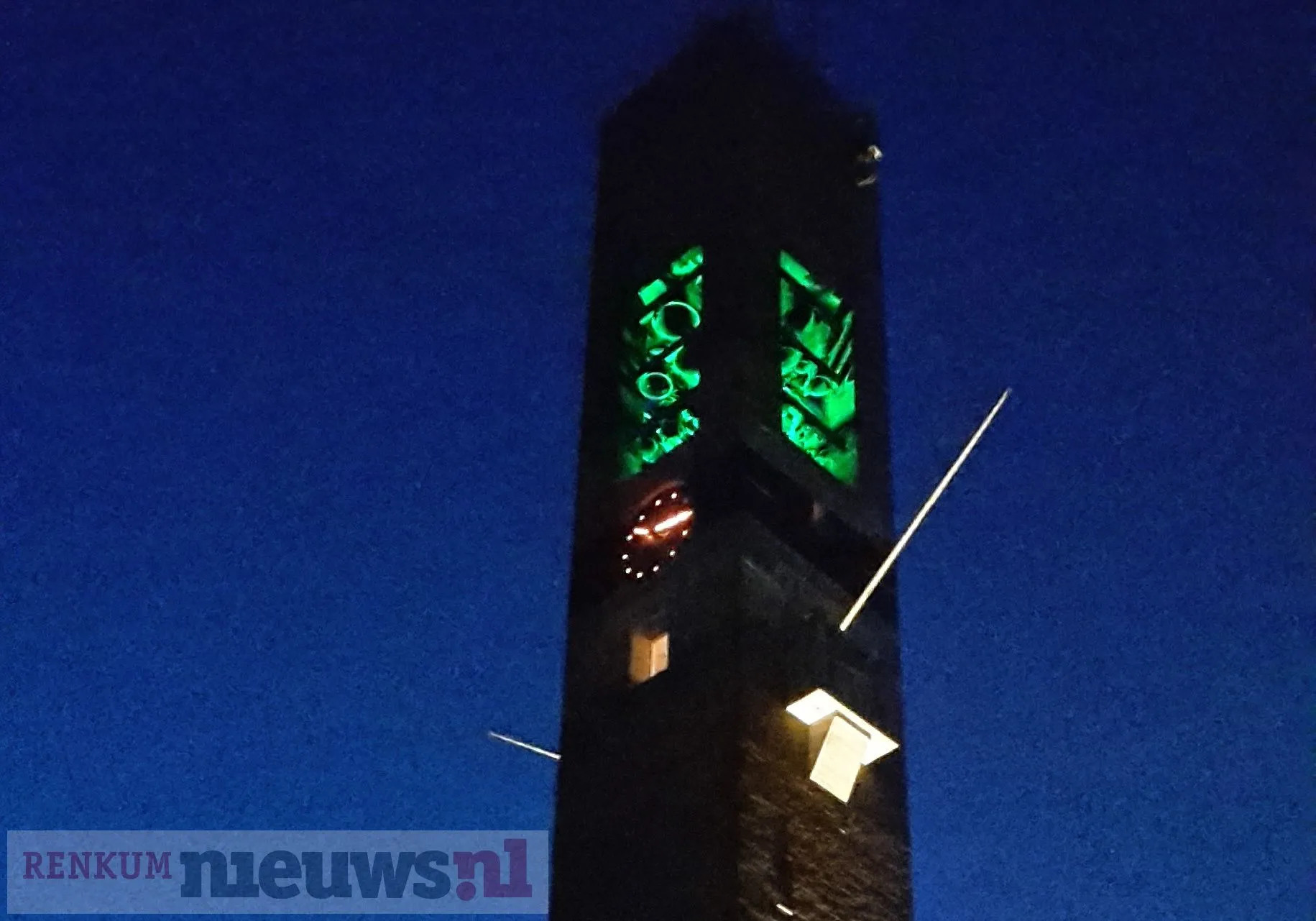 toren verlichting top