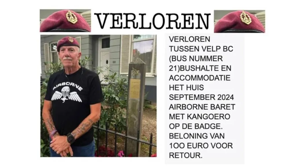baret kwijt