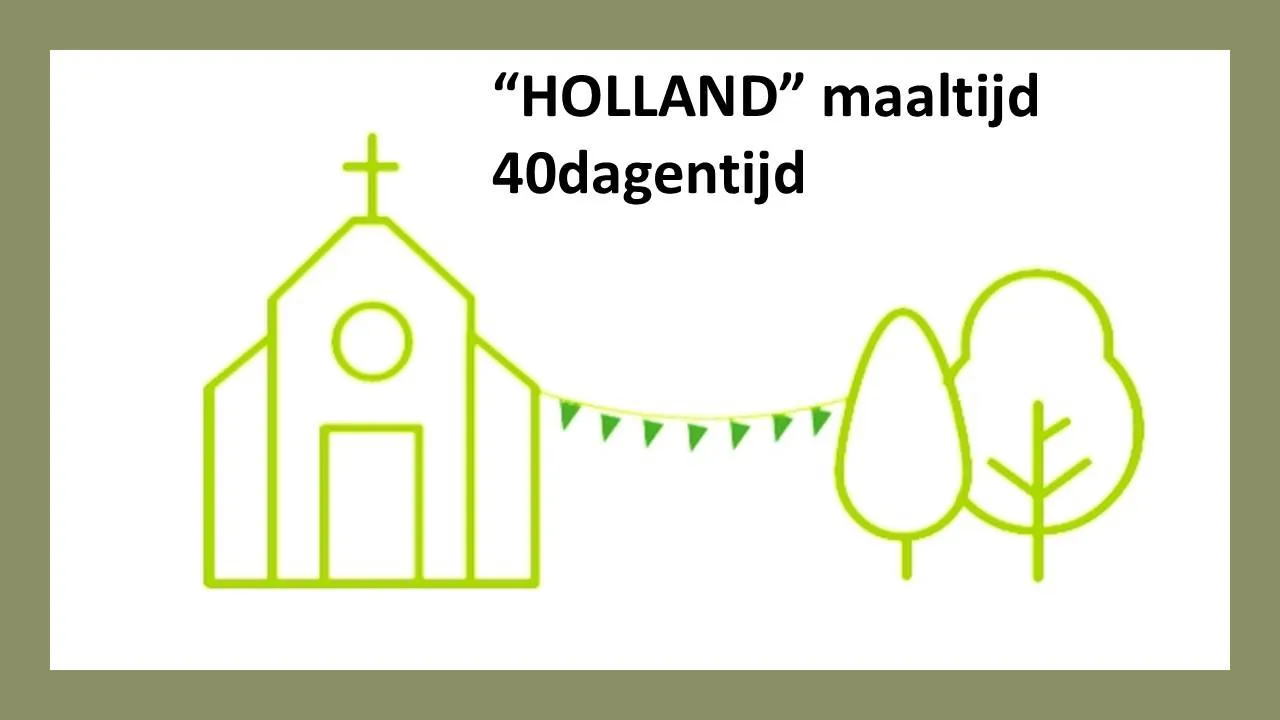 20250401 hollandmaaltijd groene kerk tekening