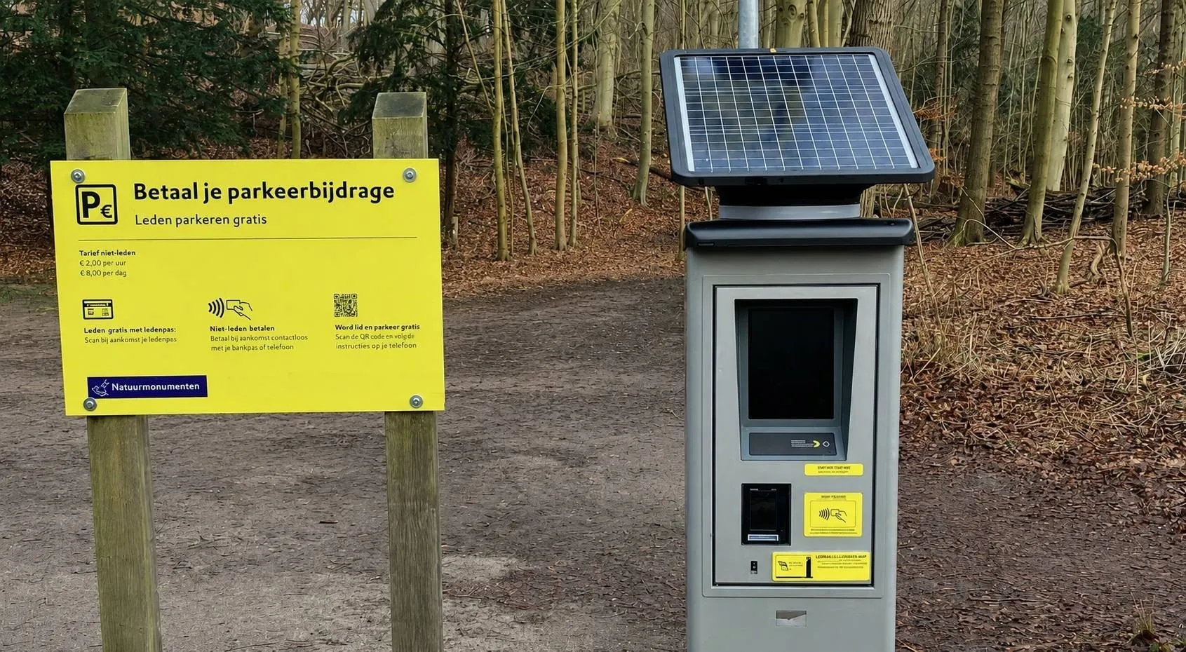 Invoering parkeerbijdrage bij Oud Reemst en Wolfheze