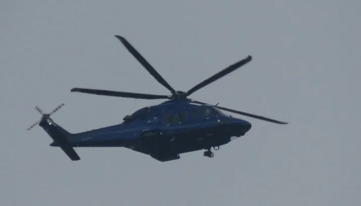 112 politiehelikopter