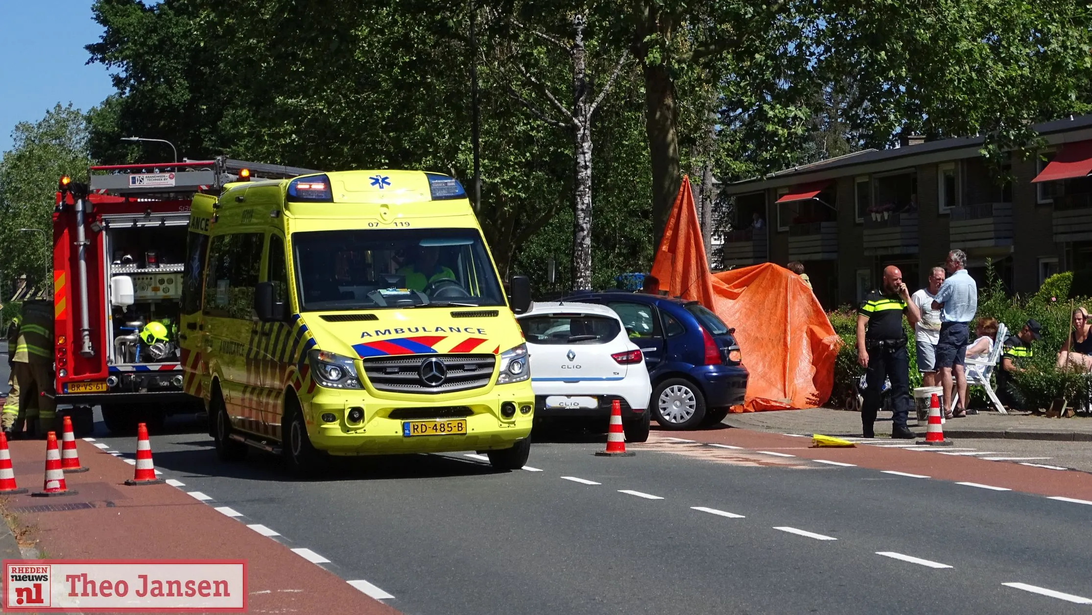 aanrijding harderwijkerweg treubstraat dieren 29 6 2019 1