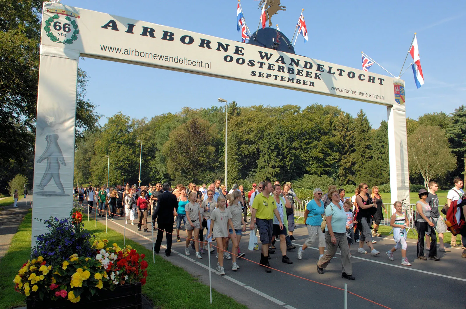 airborne wandeltocht 2015