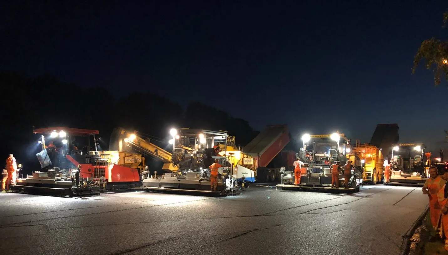 asfalteringswerkzaamheden a12 waterberg grijsoord 5