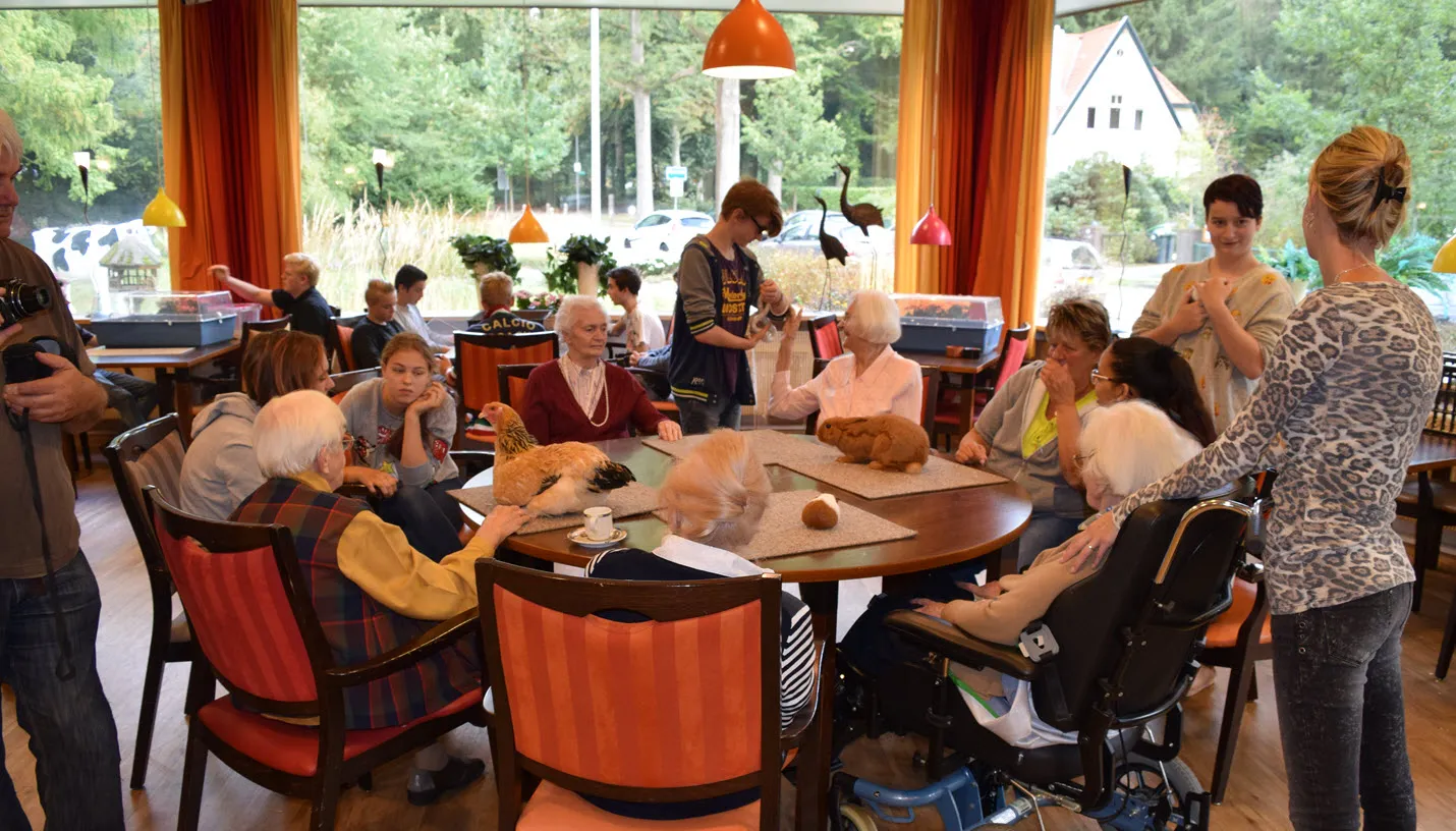 beestenboel in de biesdel