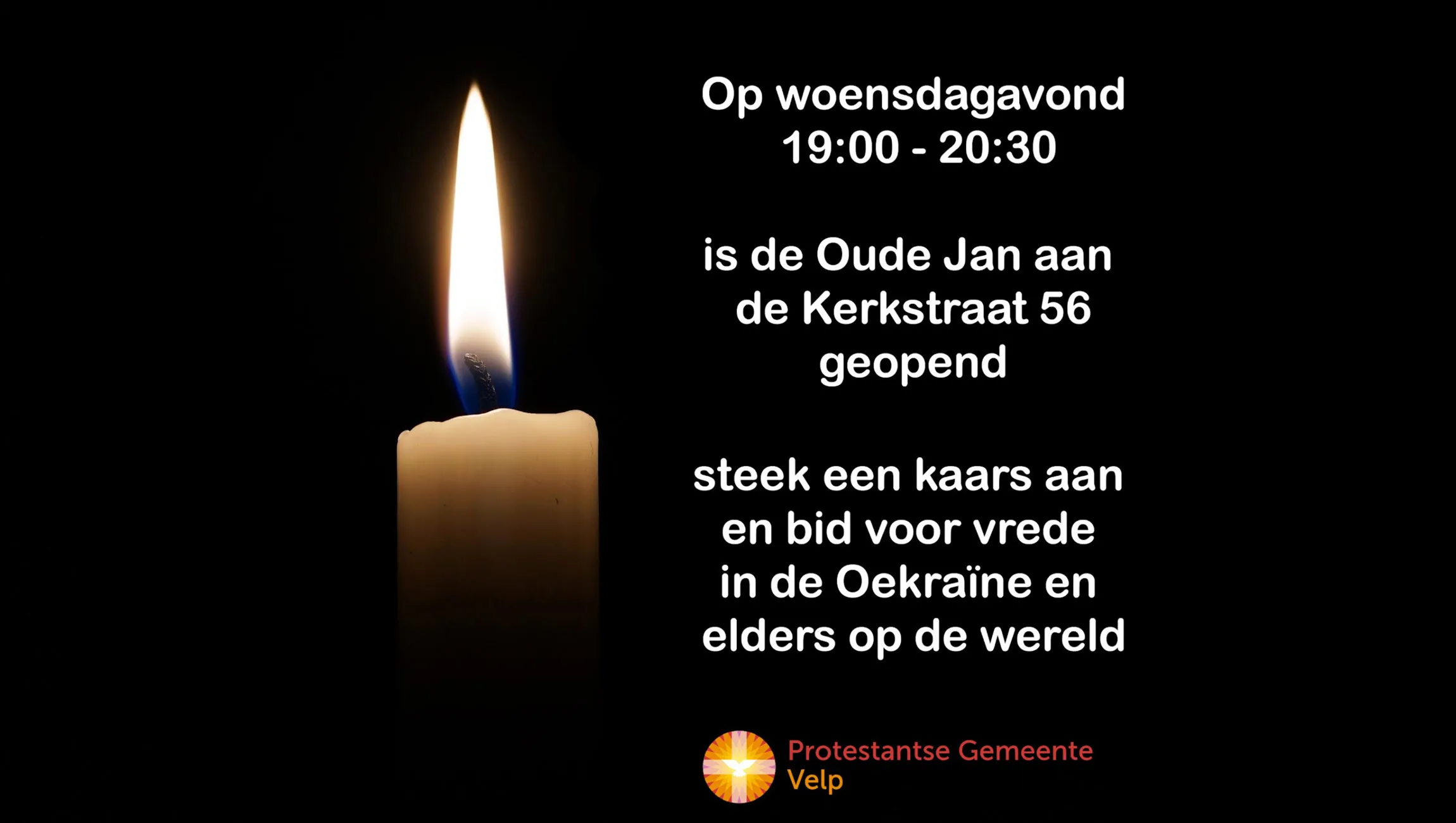 bidden voor oekraine protestantse gemeente velp