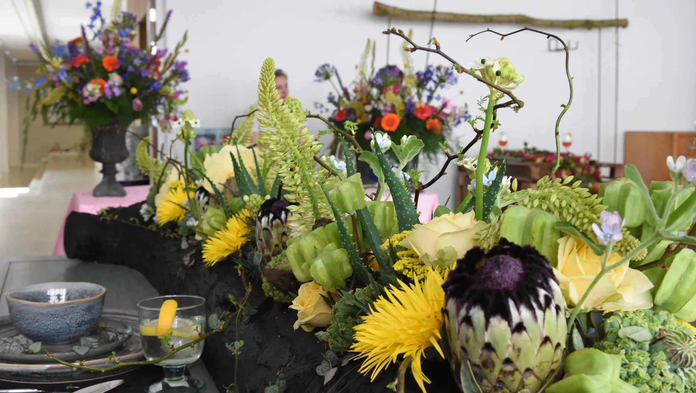 bloem expo tafelarrangement aeres training centre velp