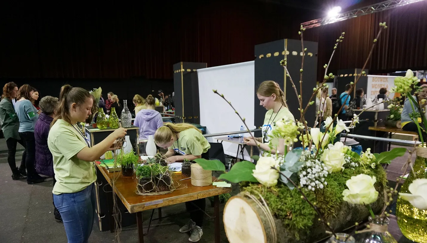 bloemteam wint zilver op skills talents reservekampioenen