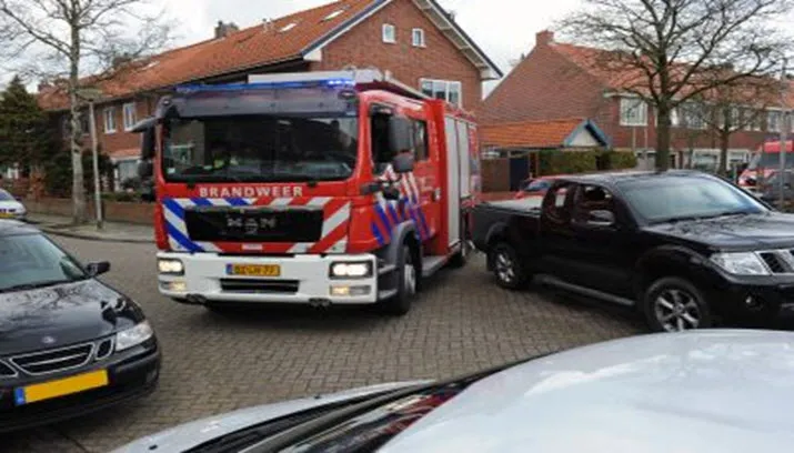 brandweer kan niet verder