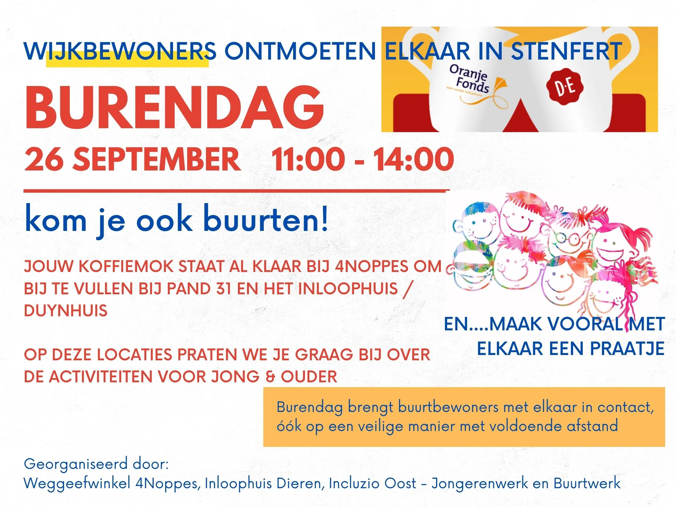 burendagposter 26 september 2020