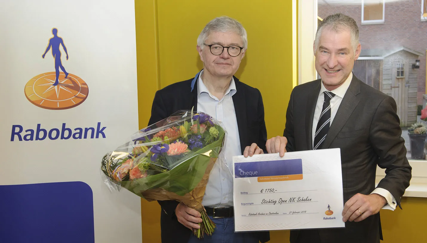 d2218 09 foto jacques kok uireiking rabobank cheques stimuleringsfonds