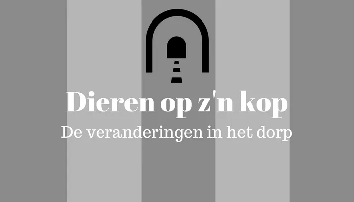 dieren op zn kop