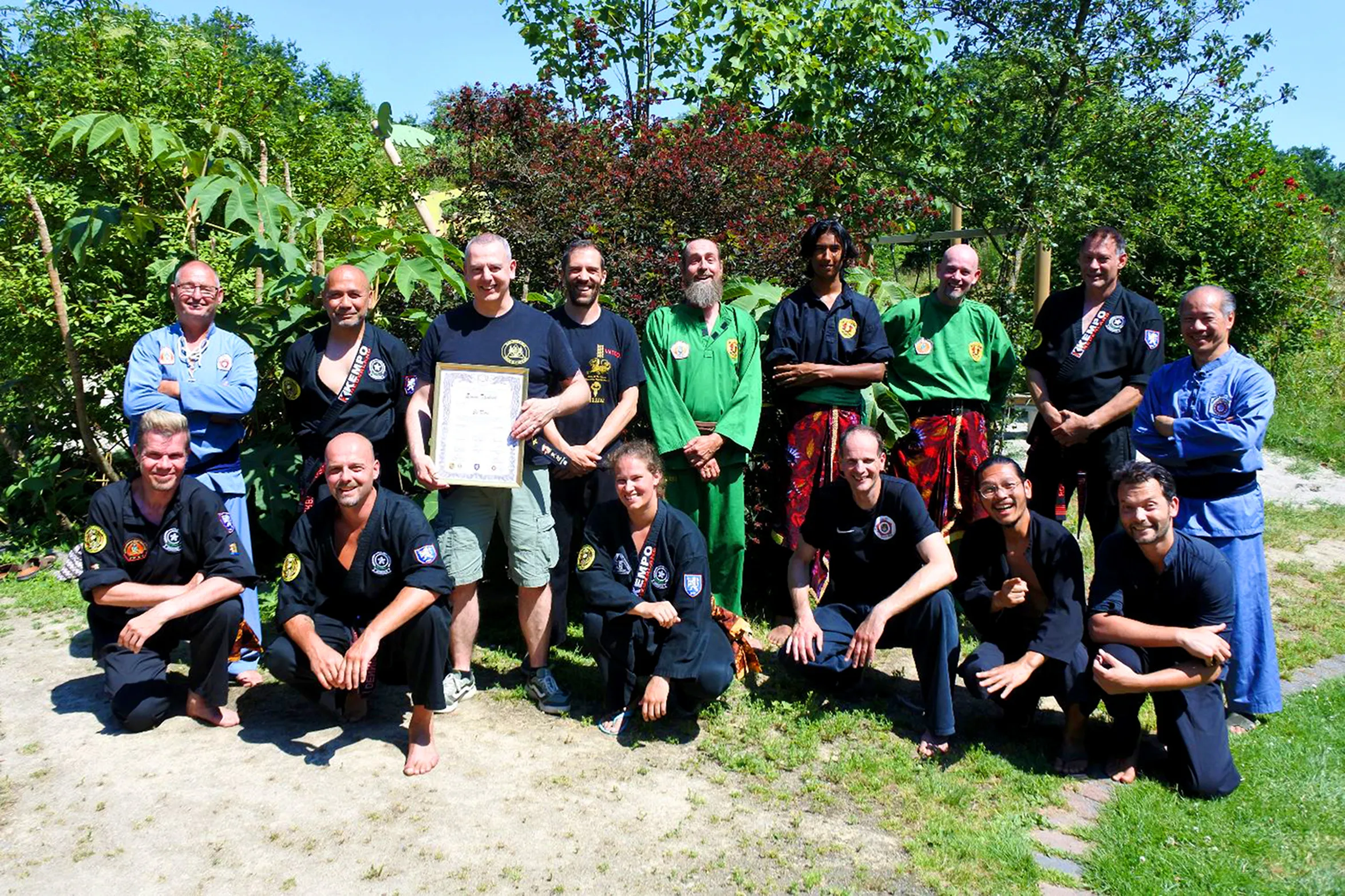 erwin tankink 3de dan graad black dragon silat