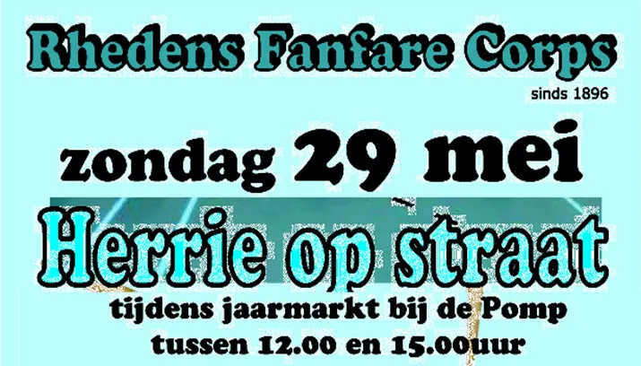 herrie in rheden rhedens fanfare corps